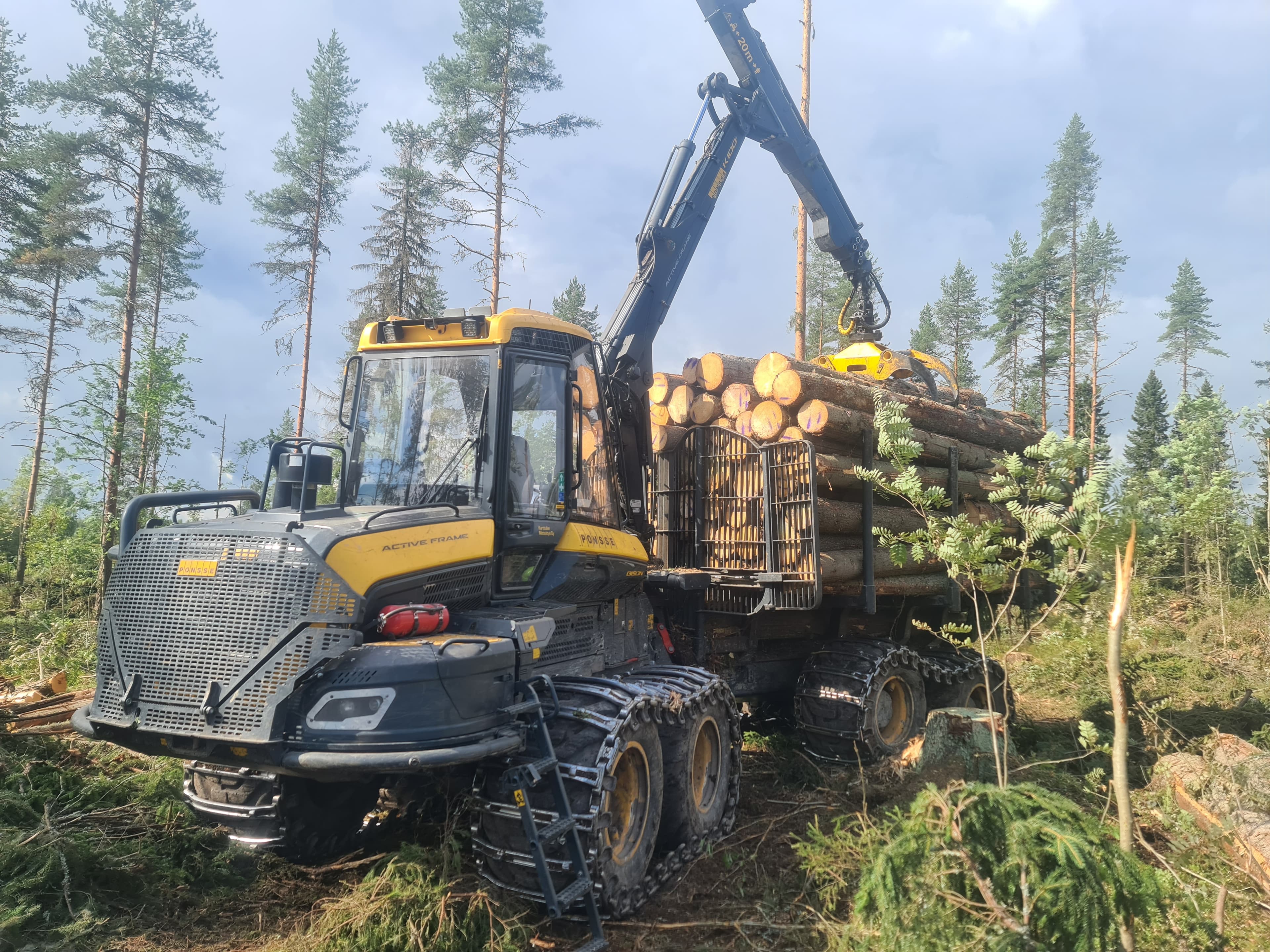 Ajokone hyvässä kuormassa